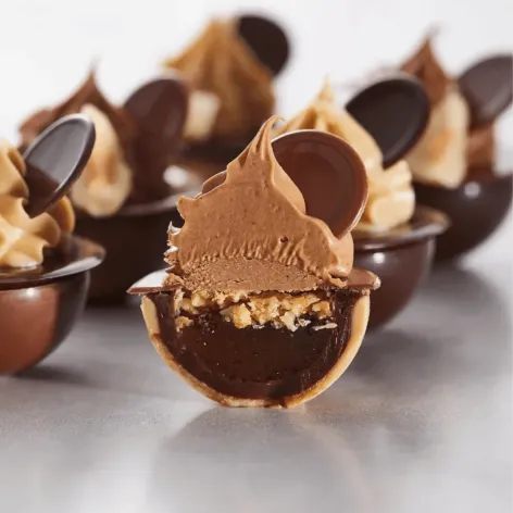 Chocolate Mould Sphere Flattened 30mm.webp
